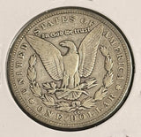 1890-CC Morgan Silver Dollar, Nicely Circulated. (20970)