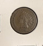 1876 Indian Head Cent, VF (21060)