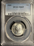 1932 Washington Quarter, MS65  PCGS. (21176)