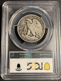 1921 Walking Liberty Half Dollar, F15 PCGS, (21218)