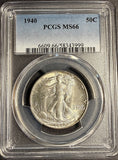 1940 Walking Liberty Half Dollar, MS66 PCGS, (21250)
