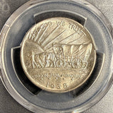 1938-D Oregon Commemorative Half Dollar, MS66 PCGS (21266)