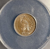 1901 Indian Head Cent, MS62BN, ANACS, (21274)