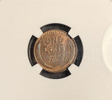 1918-D Lincoln Wheat Cent, MS63RB NGC . (21288)