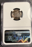 1955 Lincoln Wheat Cent, Proof 68 Red, NGC PF68RD (21308) Stock Photo
