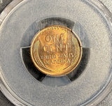 1942-D Lincoln Wheat Cent, MS67RD PCGS (21314)