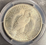 1921 Peace Silver Dollar, MS63, PCGS (21373)