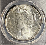 1922-S Peace Silver Dollar, MS63, PCGS (21375)