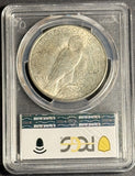 1923-D Peace Silver Dollar, MS63, PCGS (21410)