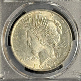 1923-D Peace Silver Dollar, MS62, PCGS (21412)