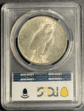 1923-D Peace Silver Dollar, MS62, PCGS (21412)