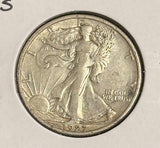 1927-S Walking Liberty Half Dollar, Nice XF. (21466)