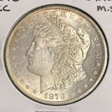 1878-CC Morgan Silver Dollar, Choice Uncirculated. (21470)