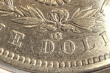 1900-O/CC Morgan Silver Dollar, AU Details. (21480)