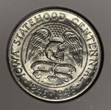 1946 Iowa Commemorative Half Dollar, Choice Uncirculated (21493)