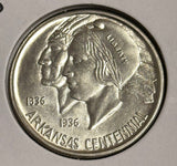 1938-D Arkansas Commemorative Half Dollar, Choice Uncirculated (21557)
