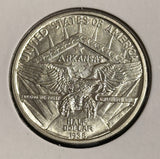 1938-D Arkansas Commemorative Half Dollar, Choice Uncirculated (21557)