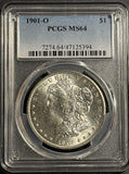 1901-O Morgan Silver Dollar, MS64 PCGS, White . (21598)