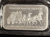 Highland Mint Stagecoach Fractional 1 oz Silver Bar, (4X1/4oz). Sealed (21608)