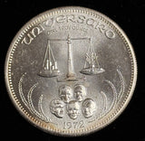 1972 Universaro Vintage 1oz .999 Silver Art Round (21618)