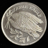 Undated Vintage 1oz .999 Silver Art Round  (21622)