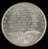Undated Vintage 1oz .999 Silver Art Round  (21626)