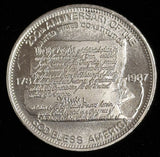 1987 Vintage 1oz .999 Silver Art Round  (21630)