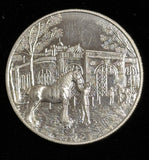 Undated Vintage 1oz .999 Silver Art Round  (21636)