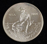 1984 Engelhard Prospector Vintage 1oz .999 Silver Round (21642)