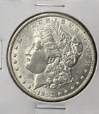 1892-O Morgan Silver Dollar, Choice AU. (21684)