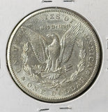 1902-S Morgan Silver Dollar, AU Details. (21708)