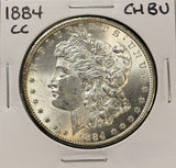 1884-CC Morgan Silver Dollar, Choice Uncirculated, (21710)
