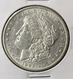1892 Morgan Silver Dollar, Choice AU. (21714)