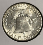 1950 Franklin Half Dollar, Nice Unc, (21742)