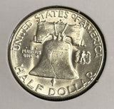 1954-S Franklin Half Dollar, Choice Uncirculated, (21764)