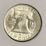 1958-D Franklin Half Dollar, Choice Uncirculated. (21774)