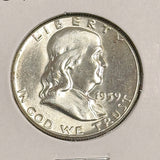 1959 Franklin Half Dollar, Choice Uncirculated. (21776)