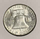 1959 Franklin Half Dollar, Choice Uncirculated. (21776)