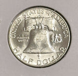 1959-D Franklin Half Dollar, Choice Uncirculated. (21780)