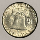 1960-D Franklin Half Dollar, Choice Uncirculated. (21786)