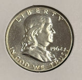 1962 Franklin Half Dollar, Choice Proof. (21794)