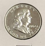 1962 Franklin Half Dollar, Choice Proof. (21796)