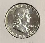 1963 Franklin Half Dollar, Choice Proof. (21800)