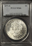 1879-S Morgan Silver Dollar, MS66 PCGS  (21834)