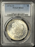 1878-CC Morgan Silver Dollar, MS63 PCGS  (21840)