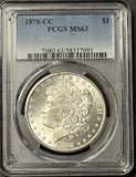 1878-CC Morgan Silver Dollar, MS63 PCGS  (21844)