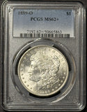 1889-O Morgan Silver Dollar, MS62+ PCGS  (21884)