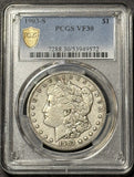 1903-S Morgan Silver Dollar, VF30 PCGS,  (21926)