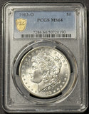 1903-O Morgan Silver Dollar, MS64 PCGS,  (21928)