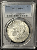 1900 Morgan Silver Dollar, MS64 PCGS,  (21936)